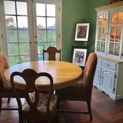 Sandra D's Country Vacation Rental - Formal Dining Room. Seats 8 with leaf.