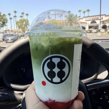 Warabimochi Kamakura - Mochi strawberry matcha latte - Desserts Near Me - Torrance, California Warabimochi Kamakura - Mochi strawberry matcha latte - Desserts Near Me - Torrance, California