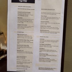Knife & Fork Restaurant and Lounge - Menu