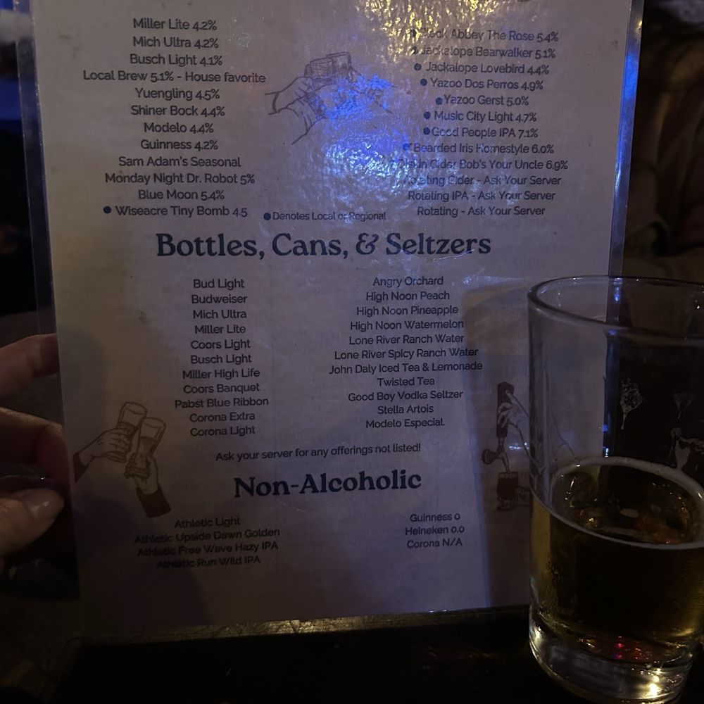 The Local - Beverage menu - Bars Near Me - Nashville, Tennessee The Local - Beverage menu - Bars Near Me - Nashville, Tennessee