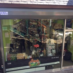 Eric's Health Food Shoppe - Newly renovated glass exterior is nice. They have organic produce and fresh juices.