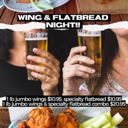 The Alibi - Join us Thursday night for our wing and flatbread special! Also try one of our local craft beer on tap!