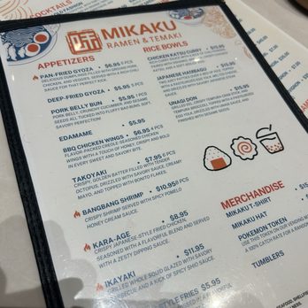 Mikaku Ramen & Temaki - Menu - Ramen Near Me - Aurora, Colorado