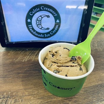 Celtic Creamery - Coffee chocolate chip, small - Ice Cream & Frozen Yogurt Near Me - Carolina Beach, North Carolina Celtic Creamery - Coffee chocolate chip, small - Ice Cream & Frozen Yogurt Near Me - Carolina Beach, North Carolina