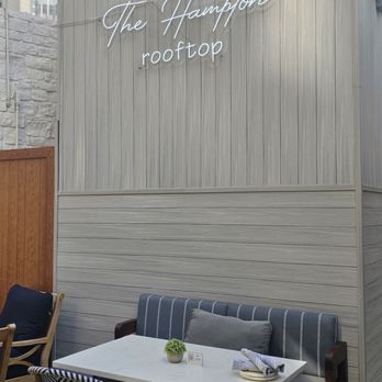 The Hampton Social - Rooftop Sign - Seafood Near Me - Dallas, Texas The Hampton Social - Rooftop Sign - Seafood Near Me - Dallas, Texas