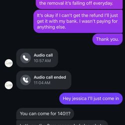 Self Care Studio - She literally called me and told me to come in, mind you on Instagram where she can see who I am. All to not do my lashes.