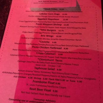 Brix Taphouse - Late Night Menu - Bars Near Me - Jacksonville Beach, Florida Brix Taphouse - Late Night Menu - Bars Near Me - Jacksonville Beach, Florida