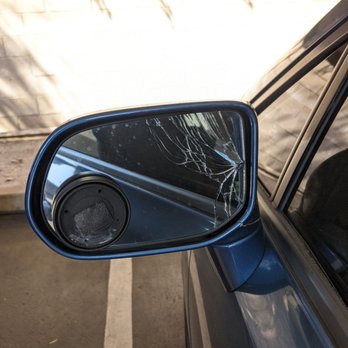 Low Cost Auto Glass - Broken driver side mirror needed to be replaced. - Auto Glass Services Near Me - Montclair, California Low Cost Auto Glass - Broken driver side mirror needed to be replaced. - Auto Glass Services Near Me - Montclair, California