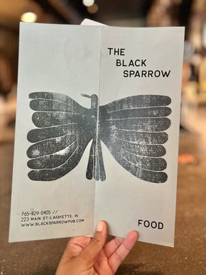 Menu photo 1 The Black Sparrow Lafayette, IN Menu photo 1 The Black Sparrow Lafayette, IN