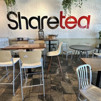 Sharetea - tables and chairs in a restaurant - Bubble Tea Near Me - West Valley City, Utah Sharetea - tables and chairs in a restaurant - Bubble Tea Near Me - West Valley City, Utah