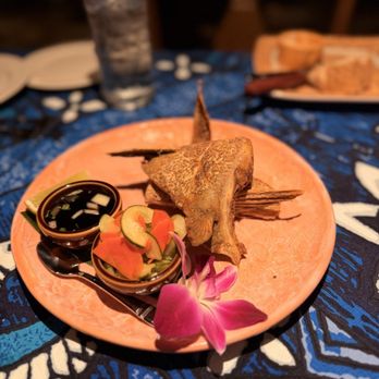 Mama's Fish House - Appetizer - fish flakes - Seafood Near Me - Paia, Hawaii Mama's Fish House - Appetizer - fish flakes - Seafood Near Me - Paia, Hawaii