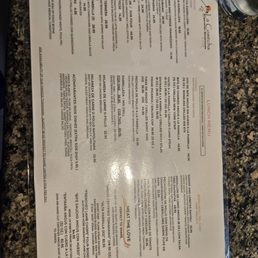 Menu Menu