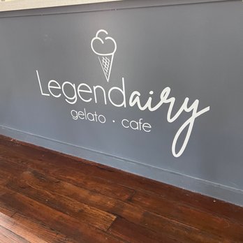 Legendairy Gelato Cafe - Sign - Coffee & Tea Near Me - Nederland, Texas Legendairy Gelato Cafe - Sign - Coffee & Tea Near Me - Nederland, Texas
