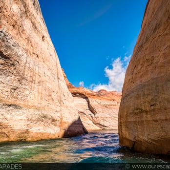 Rainbow Bridge National Monument - Narrow passage - Tours Near Me - Page, Arizona Rainbow Bridge National Monument - Narrow passage - Tours Near Me - Page, Arizona