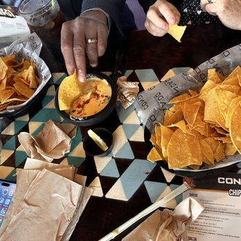 Condado Tacos - Appetizer nachos with Queso - Tacos Near Me - Cincinnati, Ohio
