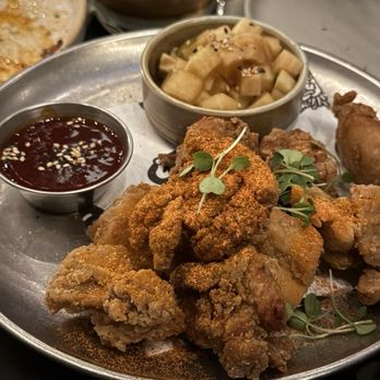 Jilli - fried K-Popcorn Chicken - Korean Near Me - San Francisco, California