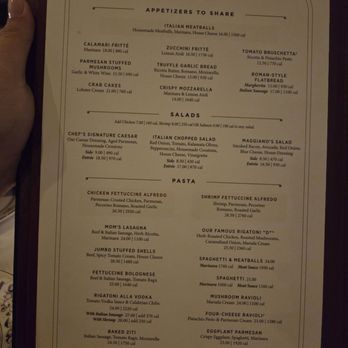 Maggiano's Little Italy - Menu - Italian Near Me - Houston, Texas Maggiano's Little Italy - Menu - Italian Near Me - Houston, Texas
