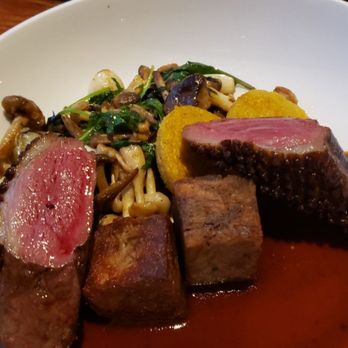 Leon's Full Service - Medium Rare Wild Duck with Foie Gras - Gastropubs Near Me - Decatur, Georgia