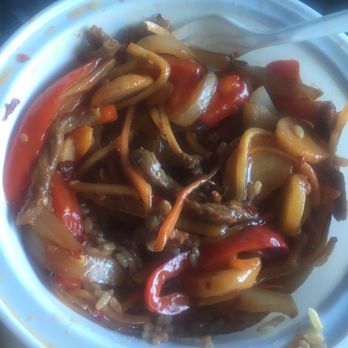 Keilly Chinese Restaurant - Shredded beef spread out, literally all vegetables - Chinese Near Me - College Point, New York