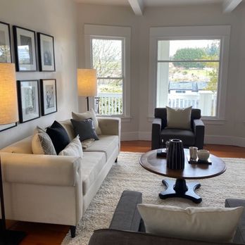 Sage Construction - before and after of a living room - General Contractors Near Me - Fairfax, Virginia