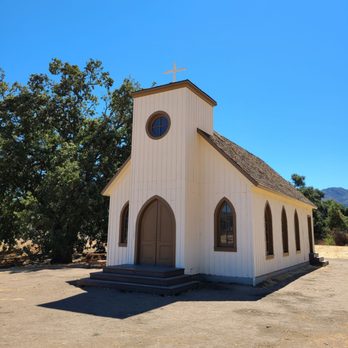 Paramount Ranch - Church from Westworld - Landmarks & Historical Buildings Near Me - Agoura Hills, California