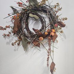 Pat's European Fresh Flower Market - Beautiful Fall Wreaths available.