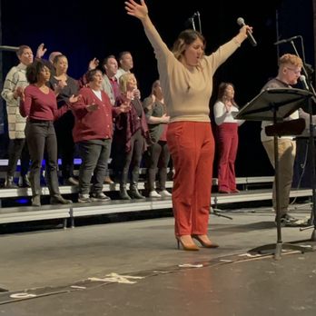 Collective Church - Pastor Morgan leading worship. Such an amazing voice. - Churches Near Me - Omaha, Nebraska