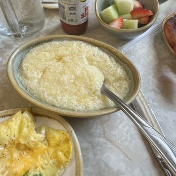 Ted's  Restaurant - Here are the cream grits I ordered!  He gave me the recipe and I made them at home! - Southern Near Me - Birmingham, Alabama