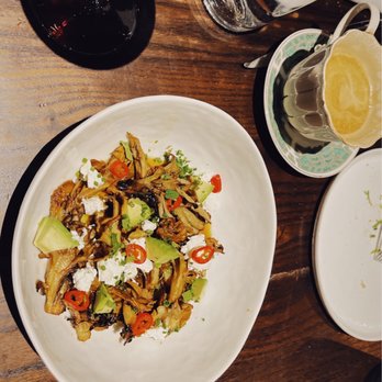 S.K.Y. - Wash mushroom salad - New American Near Me - Chicago, Illinois