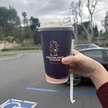 Smoking Tiger Coffee & Bread - Cute and nice cup - Coffee & Tea Near Me - Buena Park, California