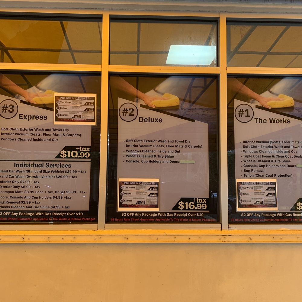 Exxon - Prices look at the details before purchasing inside. - Car Wash Near Me - Weston, Florida