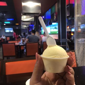 Mr BBQ - Vanilla ice cream... they were all out of green tea - Korean Near Me - Fullerton, California