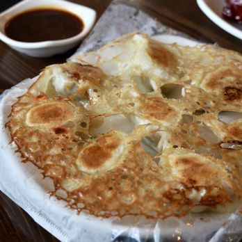 Juicy Dumpling Factory - Pork and Corn Pan-Fried Dumplings - Chinese Near Me - Cypress, California Juicy Dumpling Factory - Pork and Corn Pan-Fried Dumplings - Chinese Near Me - Cypress, California