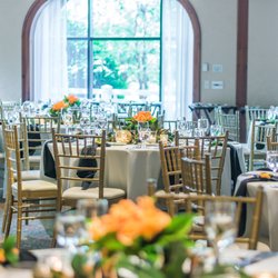 Dinner Reception in the Caldwell Room at O.Henry Hotel