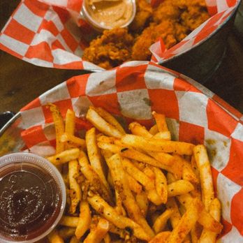 Nola Street Kitchen - Fried Shrimp and Cajun Garlic fries - Chicken Wings Near Me - Gilroy, California Nola Street Kitchen - Fried Shrimp and Cajun Garlic fries - Chicken Wings Near Me - Gilroy, California