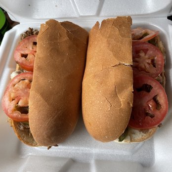 Louie's Pizza - Steak & Cheese Deluxe minus lettuce and mushrooms (5/5) - Chicken Wings Near Me - Blackstone, Virginia Louie's Pizza - Steak & Cheese Deluxe minus lettuce and mushrooms (5/5) - Chicken Wings Near Me - Blackstone, Virginia