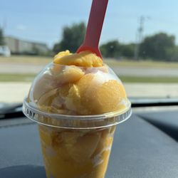 Micholandia - Delicious cup of mango & passion fruit sorbet