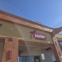 Exterior outside entrance of 7 Leaves Cafe - Las Vegas, Nevada Exterior outside entrance of 7 Leaves Cafe - Las Vegas, Nevada