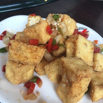 Red Chilli Restaurant - Salt and pepper beancurd (tofu) - Chinese Near Me - Manchester, XGM Red Chilli Restaurant - Salt and pepper beancurd (tofu) - Chinese Near Me - Manchester, XGM