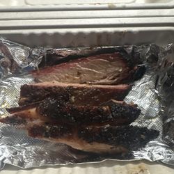 Big Back BBQ - The food here is . The staff is very professional. They definitely know what they're doing when it comes to this BBQ