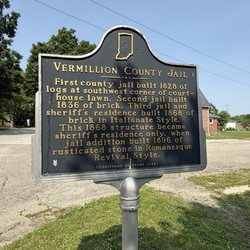 Vermillion County Jail - Historical Marker