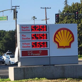 Shell - May 16, 2025 - Gas Stations Near Me - Mountain View, California