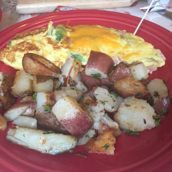 Window Box Cafe - Denver omelette and breakfast potatoes - American Near Me - Rocklin, California