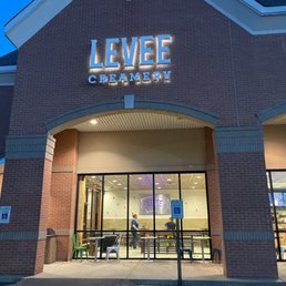 Exterior outside entrance of Levee Coffee & Creamery - Collierville, Tennessee Exterior outside entrance of Levee Coffee & Creamery - Collierville, Tennessee