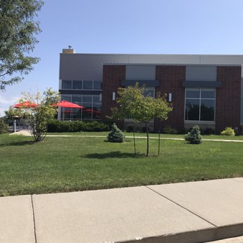 Valley Community Center - Outdoor seating and north side entry - Community Centers Near Me - West Des Moines, Iowa