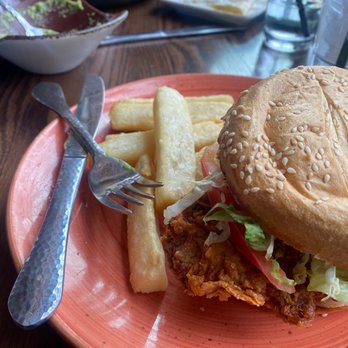 Agua 301 - Spicy Chicken Sandwich - Mexican Near Me - Washington, DC, District of Columbia