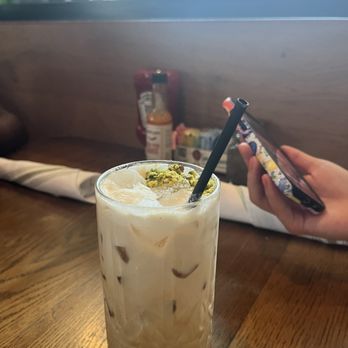Java & Jam - Pistachio latte - Breakfast & Brunch Near Me - Fort Lauderdale, Florida