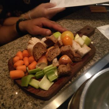 The Melting Pot - Cheese course veggies - Fondue Near Me - Kennesaw, Georgia The Melting Pot - Cheese course veggies - Fondue Near Me - Kennesaw, Georgia