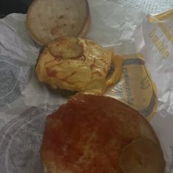 McDonald's - Not an onion insight... When it clearly says extra onions on the outside