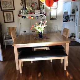 Refished table Refished table